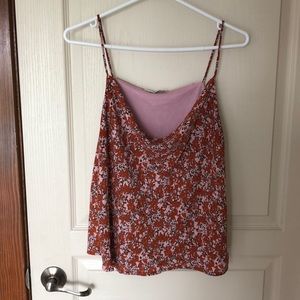 Women’s cowl neck tank top
